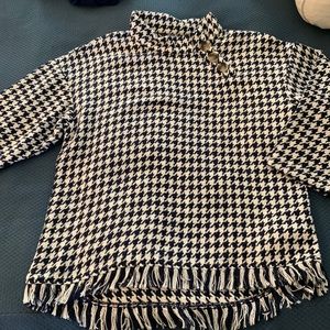 NWT Zara women houndstooth sweater